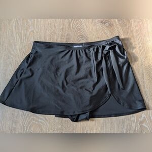 Joe Fresh Black Swim Skirt Bottom Women's Medium